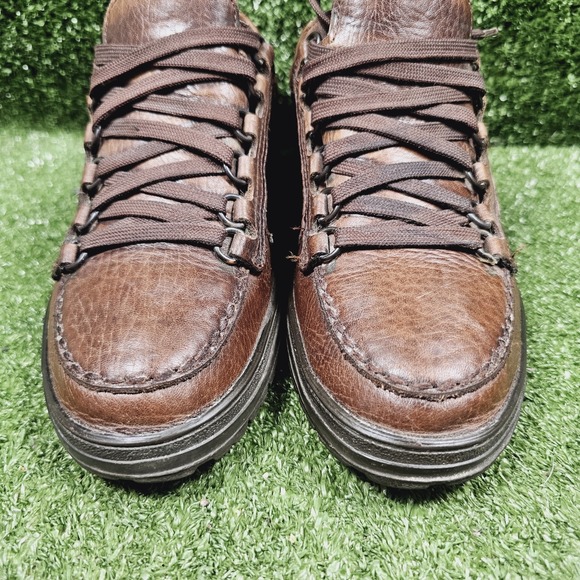 Mephisto Brown Leather Gore Tex Lace Up Outdoor Walking Shoes Womens 9.5 - Picture 3 of 11